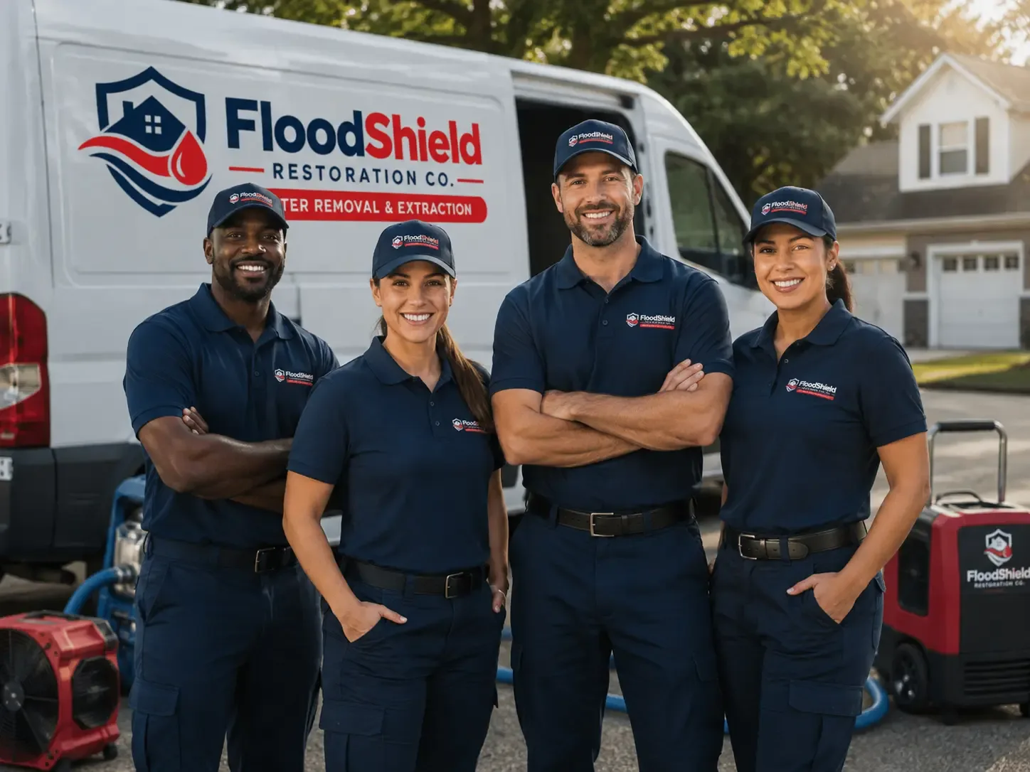 Flood Damage Restoration company in Dedham, IA