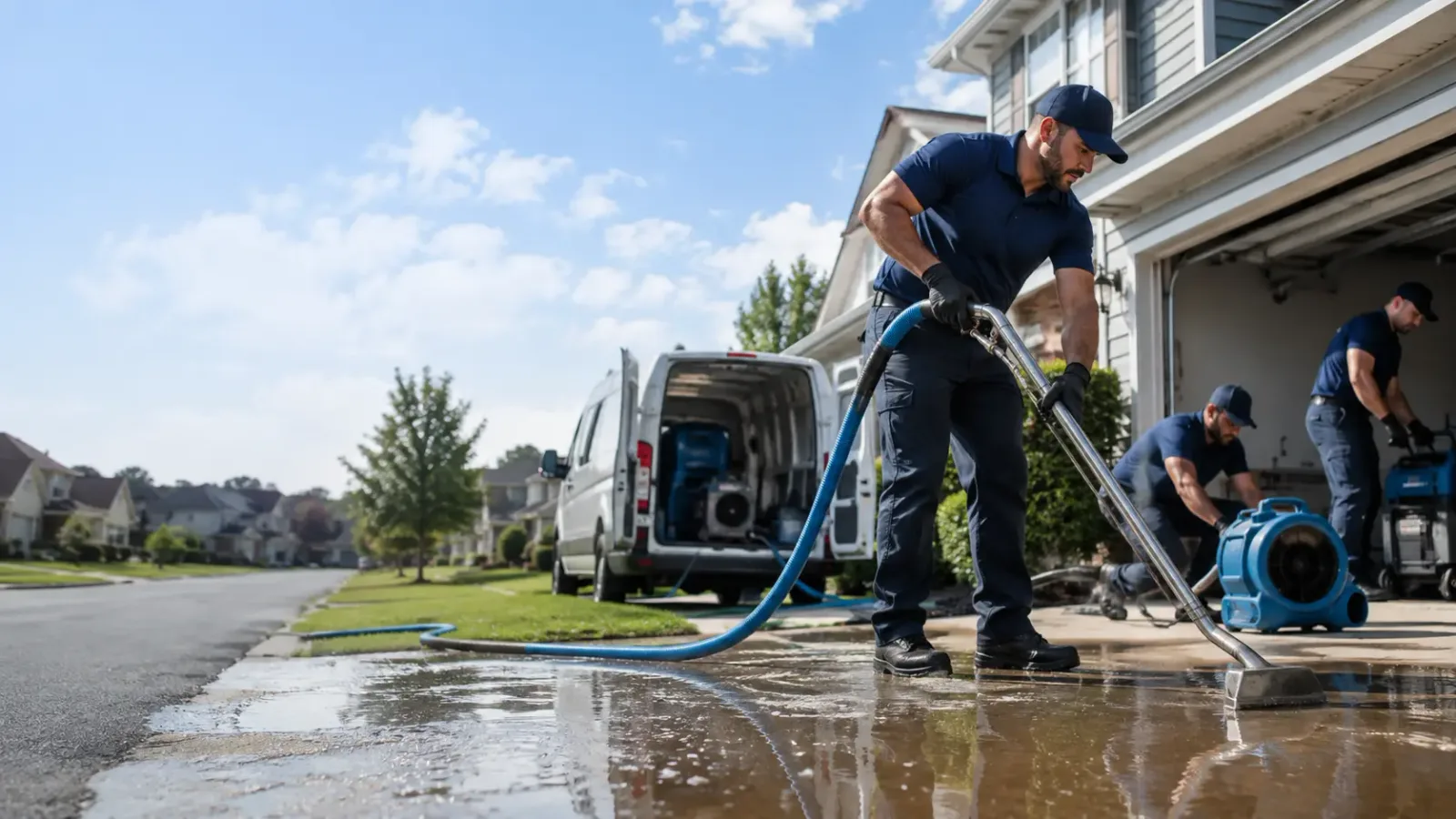 Flood Damage Restoration in Dedham, IA